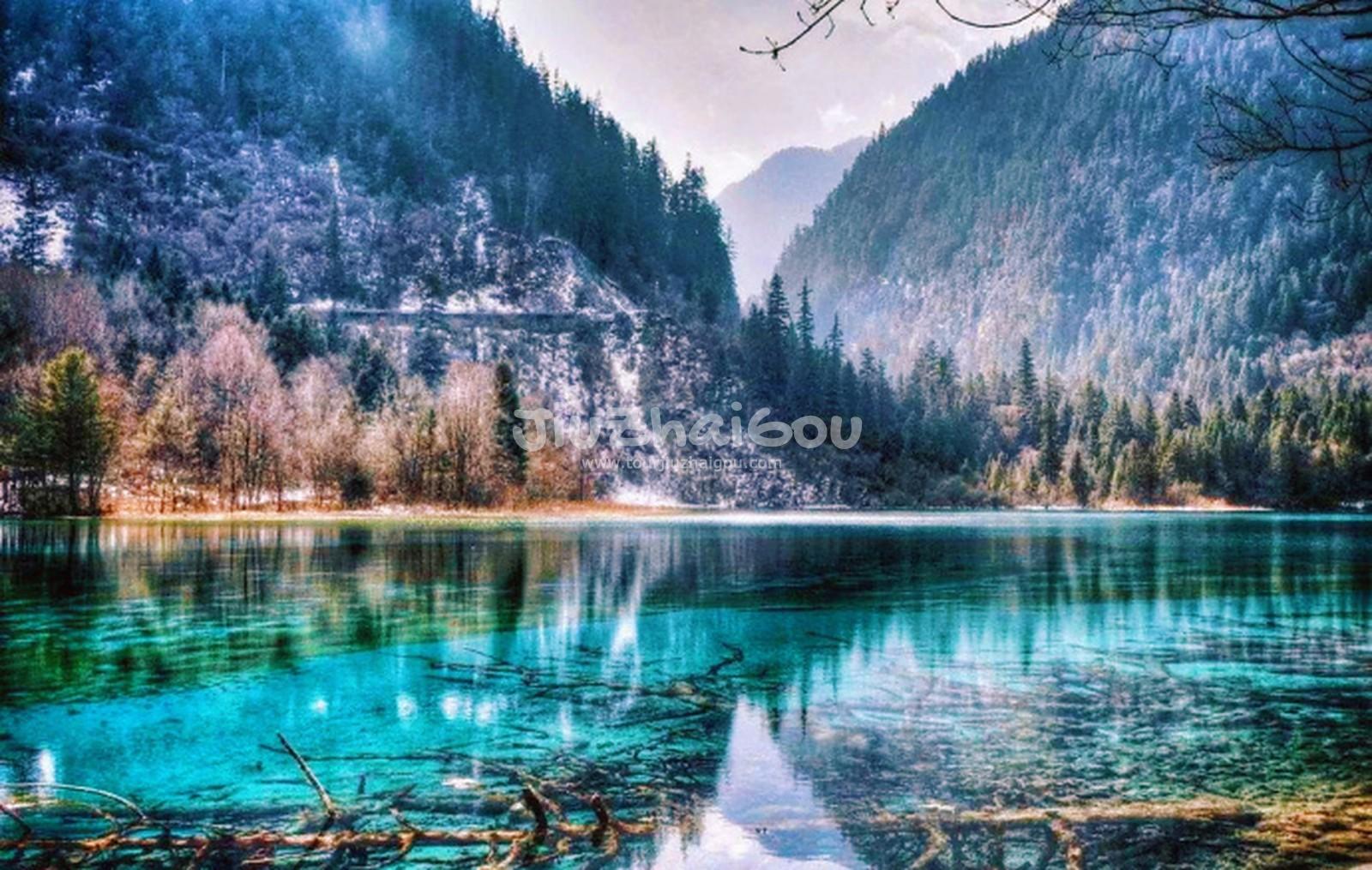 Winter in Jiuzhaigou