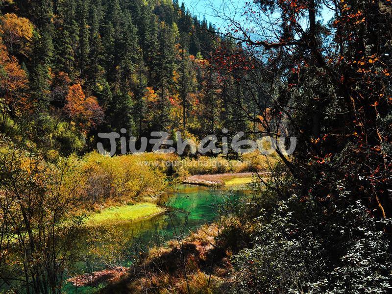 Autumn in Jiuzhaigou National Park