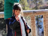 Beautiful Girls in Jiuzhaigou