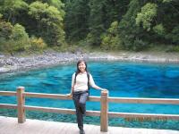 Beautiful Girls in Jiuzhaigou