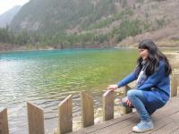 Beautiful Girls in Jiuzhaigou