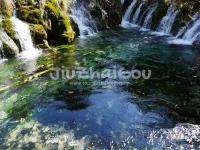 Double Dragon Lake in Jiuzhaigou National Park