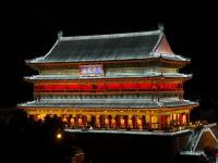 Night View of Xi'an Drum Tower