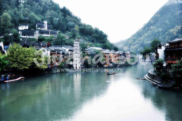 Riverside of Fenghuang Ancient City