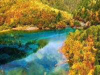 Five Flower Lake in Jiuzhaigou