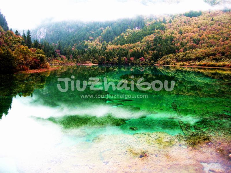 Jiuzhaigou Five-flower Lake 