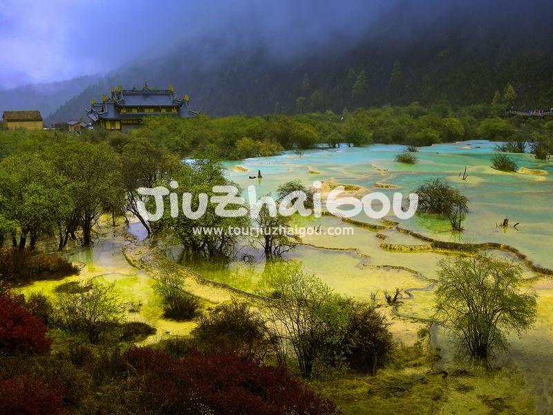 Huanglong National Park China