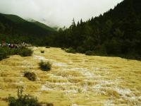 Golden Sand Pavement - Huanglong Valley