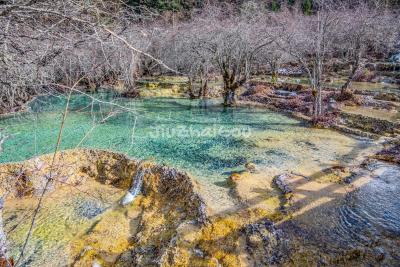 The Mirror Pools in Huanglong Valley