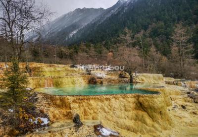 the Azalea Reflection Pools - Huanglong Valley, China