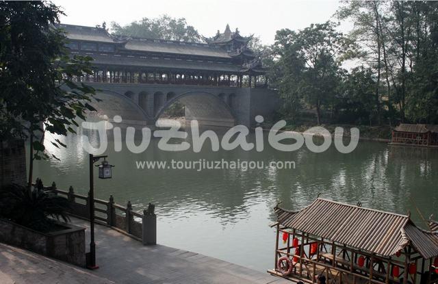 River in Jiezi Ancient Town