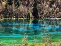 Jiuzhaigou in April 