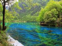 Jiuzhaigou in April 