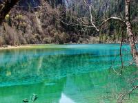 Jiuzhaigou in April 