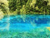 Jiuzhaigou in August 