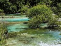 Jiuzhaigou in August 