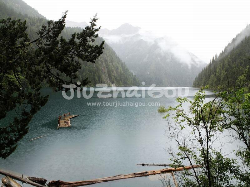 Jiuzhaigou in August 