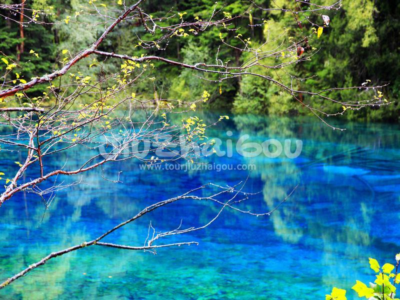 Jiuzhaigou in August 