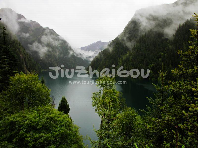 Jiuzhaigou in August 