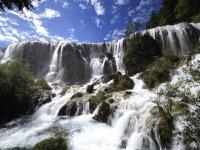 Jiuzhaigou in August 