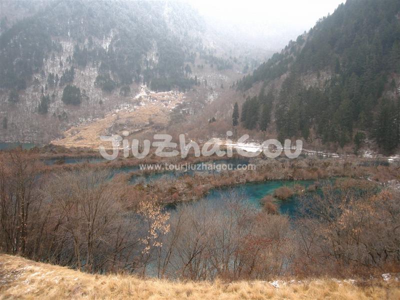 Jiuzhaigou in February