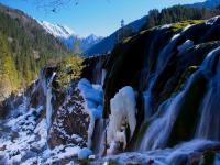 Jiuzhaigou National Park in January