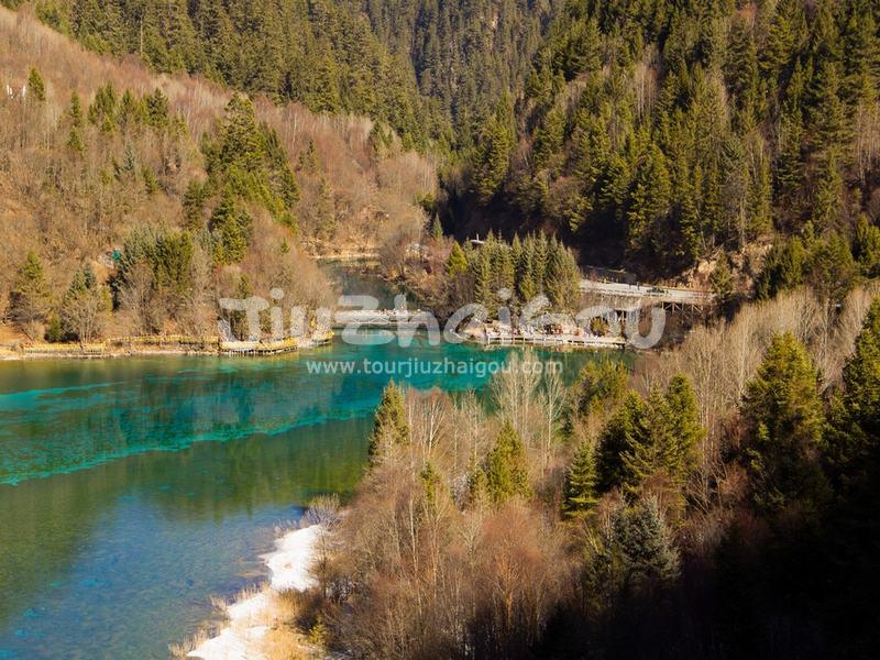 Jiuzhaigou in January