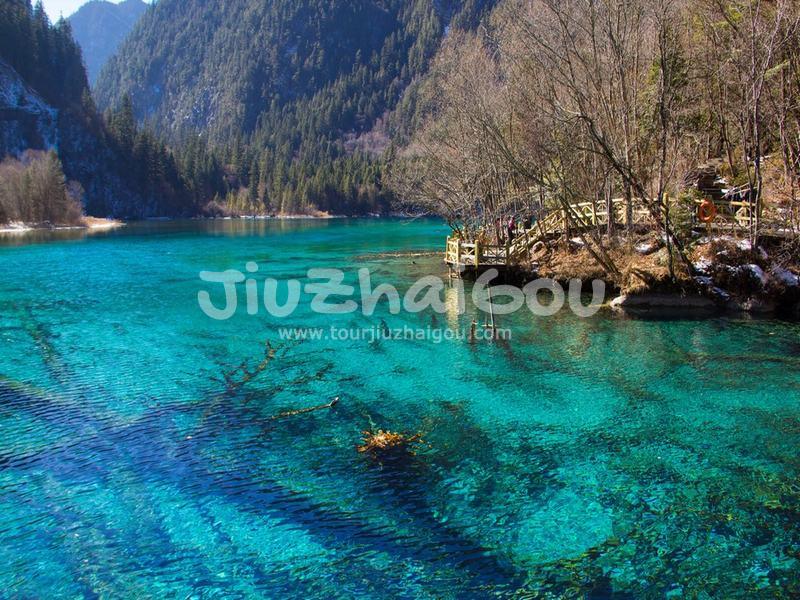 Jiuzhaigou in January