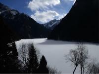 Jiuzhaigou National Park in January