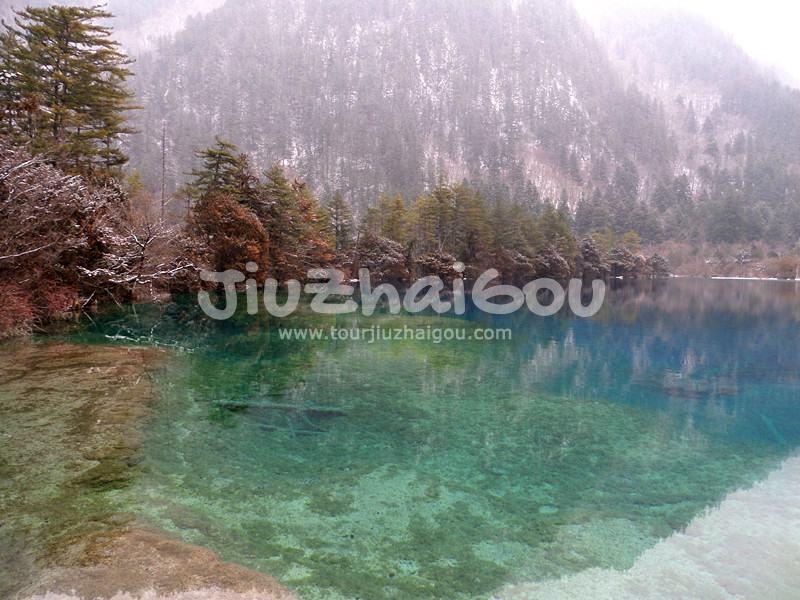 Jiuzhaigou in January