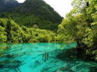 Jiuzhaigou in June 