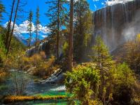 October in Jiuzhaigou National Park