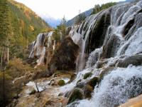 Jiuzhaigou National Park Waterfall