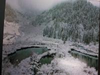 Jiuzhaigou National Park Snow