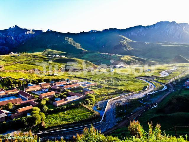 Charming Langmusi Village