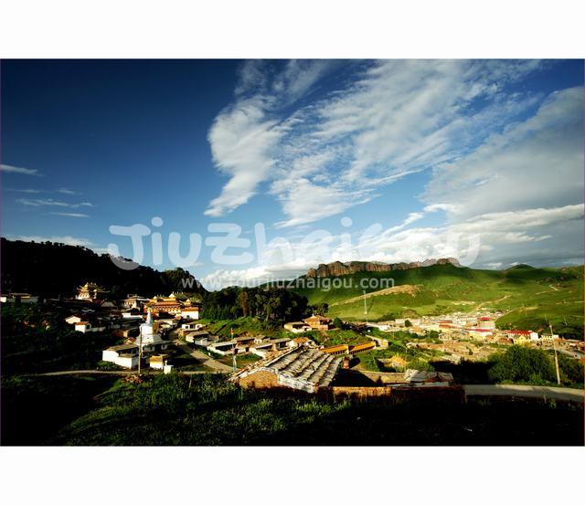 Beautiful land, sacred temple