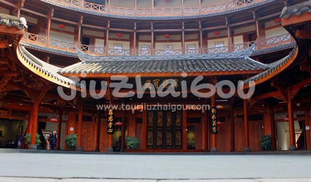 Tulou in Luodai Ancient Town