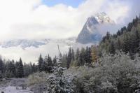 Mount Siguniang in Winter