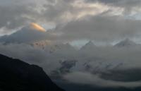 Mist - shrouded Siguniang Mountain