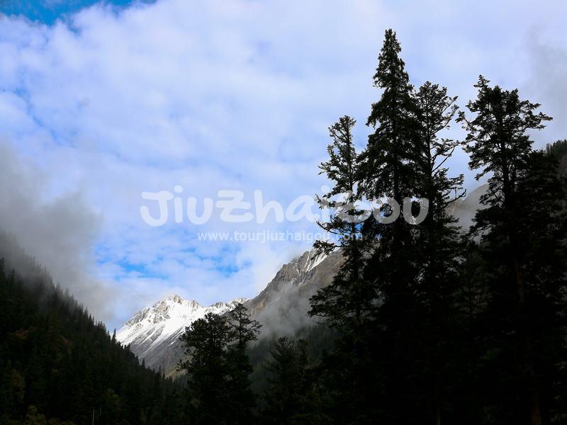 Mountains and Mountain Ranges of Jiuzhaigou National Park