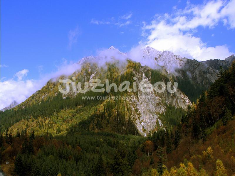 Mountains and Mountain Ranges of Jiuzhaigou National Park