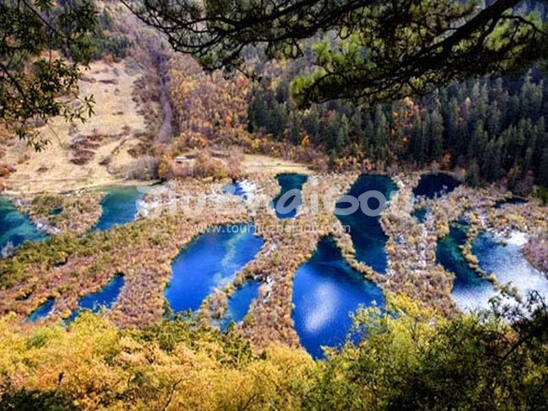 Jiuzhaigou Nuorilang Lakes 