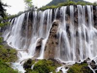 Jiuzhaigou Nuorilang Waterfall