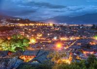 Night View of Lijiang Old Town