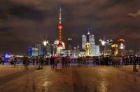 Oriental Pearl TV Tower at Night