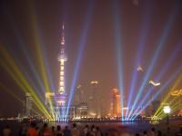 Night View of Oriental Pearl TV Tower