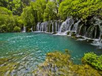 Panda Lake Waterfalls