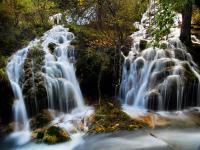 Pearl Shoal Waterfall Jiuzhaigou Valley