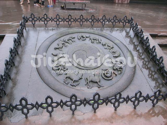 Chinese zodiac reliefs