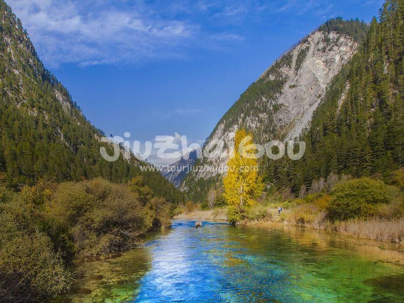 Jiuzhaigou Reed Lake